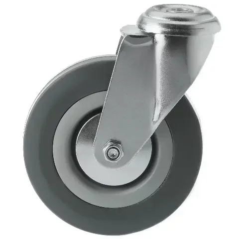 SChg 55 Аппаратное колесо 120 мм (под болт, поворотн., подш. скольж.)